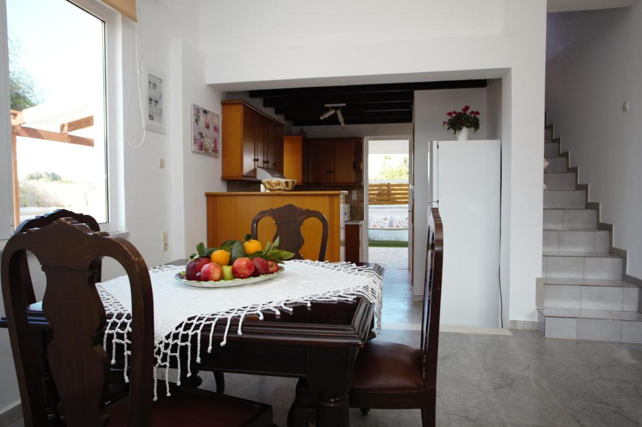 Evas House 7 Mins Walk To Beach Villa Stavros  Luaran gambar
