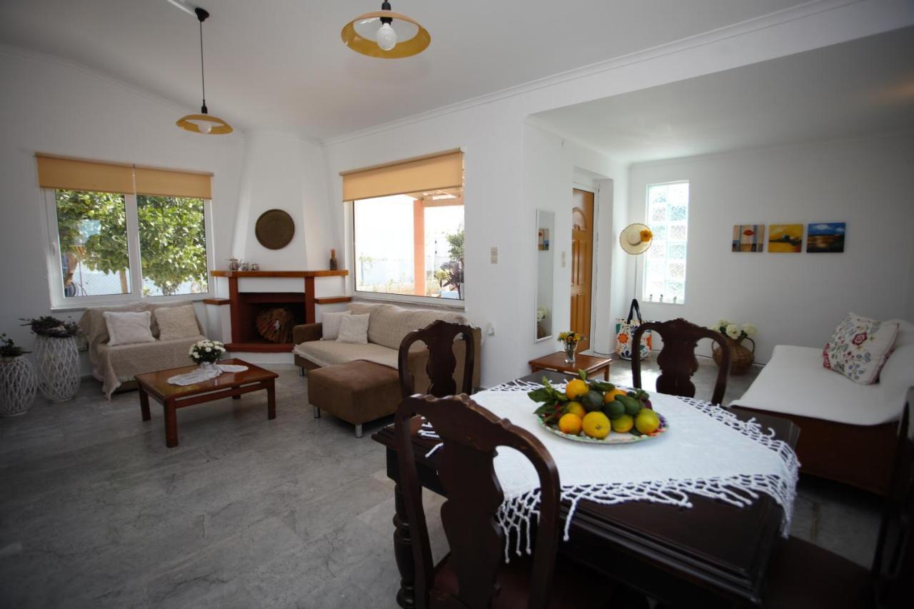 Evas House 7 Mins Walk To Beach Villa Stavros  Luaran gambar
